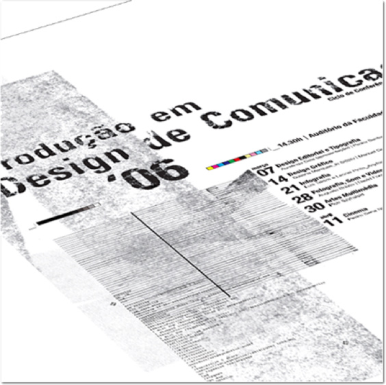 prodution in communication design poster